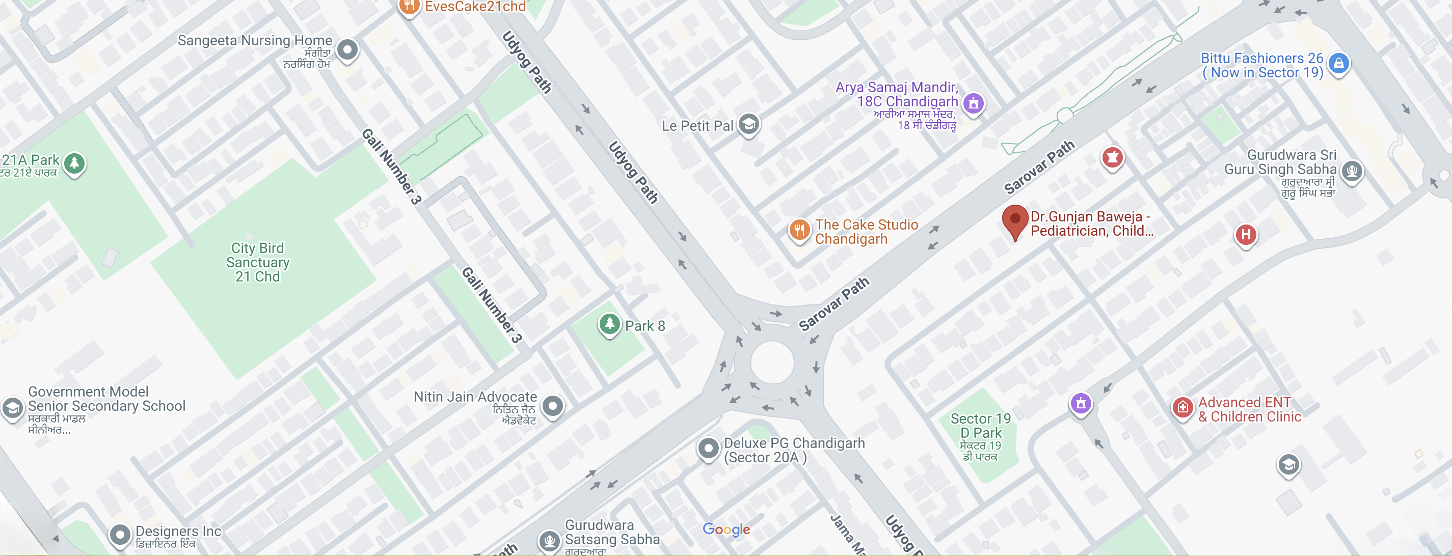 clinic map